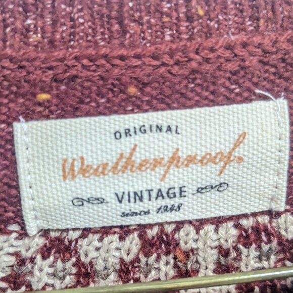 Weatherproof Argyle Sweater Womans XL - Picture 3 of 3